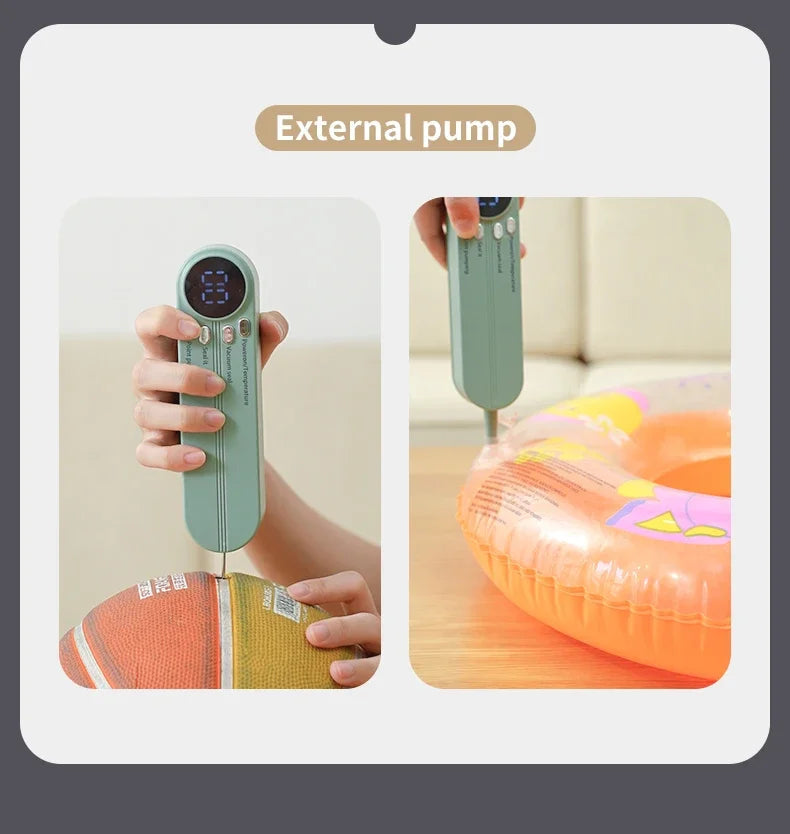 BIESUO Mini Wireless Fully Automatic Vacuum Sealing Machine Household Small Portable Food Packaging Plastic Sealing Machine Aimak Store