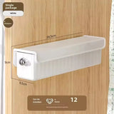 1pc Pull-out Underwear Bra Organizer Drawer Socks Storage Box Wall Mounted Panties Boxes Bedroom Closet Organizer Spave Saving Aimak Store