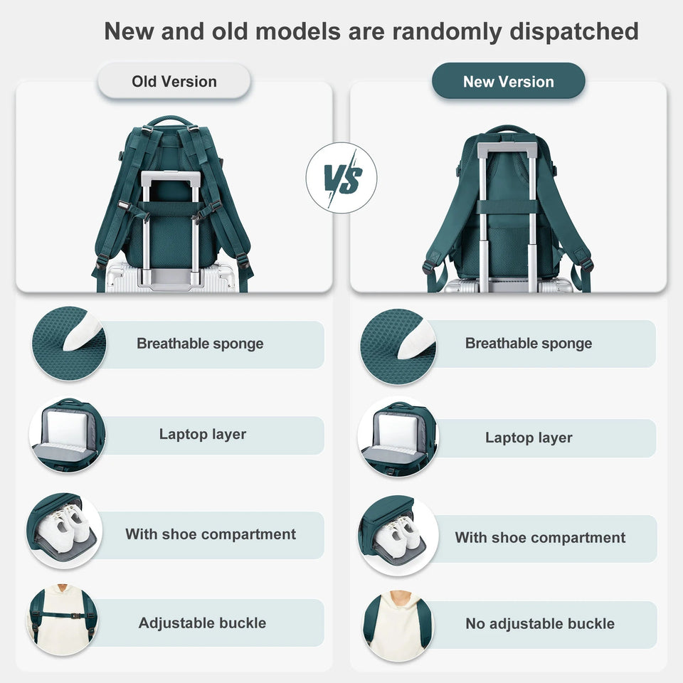 Easyjet Cabin Bag 45x36x20 Backpack, 40x20x25 Ryanair Carry-Ons, Women/Men Aeroplane Travel Backpack, Cabin Size Laptop Backpack Aimak Store