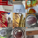 with ink: X1760 12.7MM TIJ Expiry Date Marking machine date coding machine printing gun Portable Handheld Thermal Inkjet Printer Aimak Store