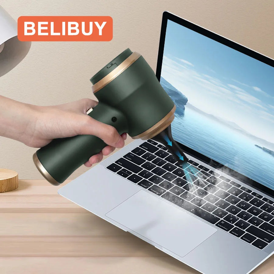 BELIBUY Wireless Car Vacuum Cleaner for Cleaning Bedroom Carpets Portable High Power Function Home Appliance Cleaning Machine Aimak Store