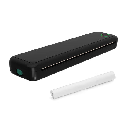 A4 Portable Thermal Printer Inkless Bluetooth-Compatible Min Portable A4 Label Maker with Printing Paper Document Printing Maker