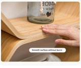 Bookcase Desk Shelf Display Storage Bedroom Furniture Multipurpose Organizer Cabinet Librero Wooden Room Bookshelf Home Living Aimak Store