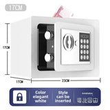 Mini safe Invisible Office Home Safe Password Box Alarm Anti-Theft Money Jar Toy from Mainland China Popular on Social Media Aimak Store