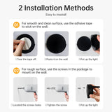Wall Lamp Rechargeable Intelligent Human Sensing Wireless Night Light Dimmable LED Spotlights for Decoration Painting Lighting Aimak Store