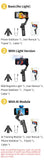 AOCHUAN 3-Axis Handheld Gimbal Stabilizer for Smartphone with Fill Light for iPhone Android Face Tracking Tiktok Vlog Smart XE Aimak Store