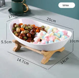 Living Room Home Three-layer Plastic Fruit Plate Snack Dish Creative Modern Dried Fruit Basket Candy Cake Stand Bowl New Style Aimak Store