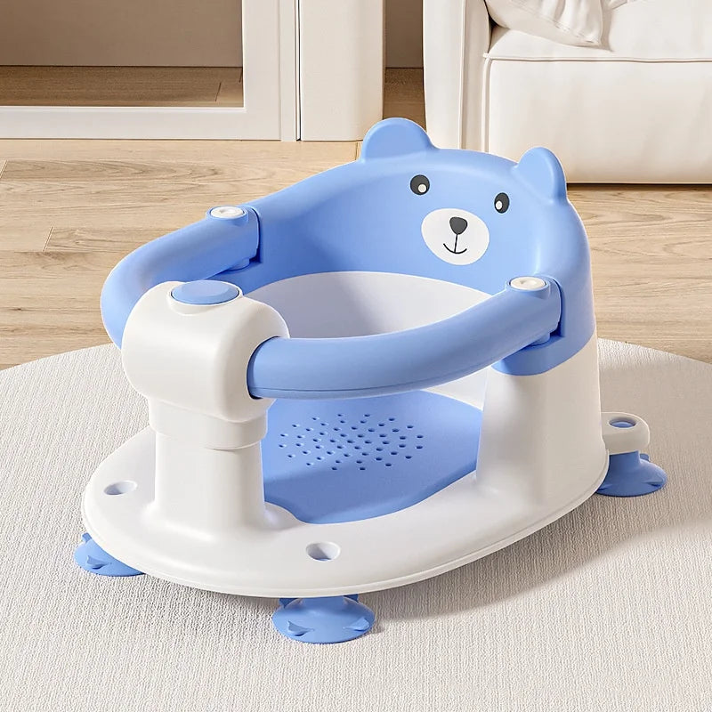 Baby home bath seat children bath artifact bath stool can sit baby bath chair bath tub bracket non-slip bath stool Aimak Store