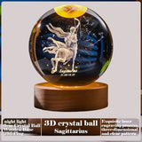 3D Crystal Ball Creative Valentine's Day Mother's Day Gift Rose Love Cloud Crystal Room Desktop Decoration Boy Girl Gifts Aimak Store