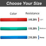 1Pcs Physical Therapy Flexible Twist Bar Rod Hand Wrist Exerciser Bars Silicone Different Resistance Strength Training Tool Aimak Store