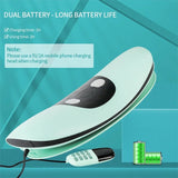 Electric Lumbar Traction Massager Adjustable Vibration Waist Massager Wa ist Spine Support Back Massage Machine Waist masajeador Aimak Store