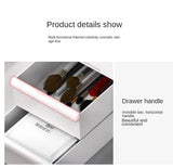 Plastic Drawer Makeup Storage Box Dormitory Finishing Shelf Cosmetics Skin Care Dressing Table Desktop Stationery Box Aimak Store