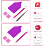 HUACAN Novelties Diamond Mosaic Tree Landscape Diamond Painting Big Size Embroidery Scenery Home Decoration Aimak Store