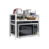Adjustable Microwave Stand - Expandable Kitchen Shelf for Oven & Appliance Storage, Space-Saving Organizer Aimak Store