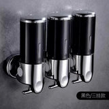 1-3pcs Wall Mounted Square Manual Liquid Soap Dispensers Shampoo Container Soap And Gel Dispenser Bathroom Accessories 500ML Aimak Store