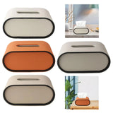 PU Leather Tissue Box Cover Decorative Organizer Tissue Box Holder Home Decor Multipurpose Tissue Holder for Car Toilet Paper Aimak Store