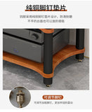 HiFi amplifier rack cabinet shock mount removable CD player video audio equipment metal tripod Desktop tripod stand speaker Aimak Store