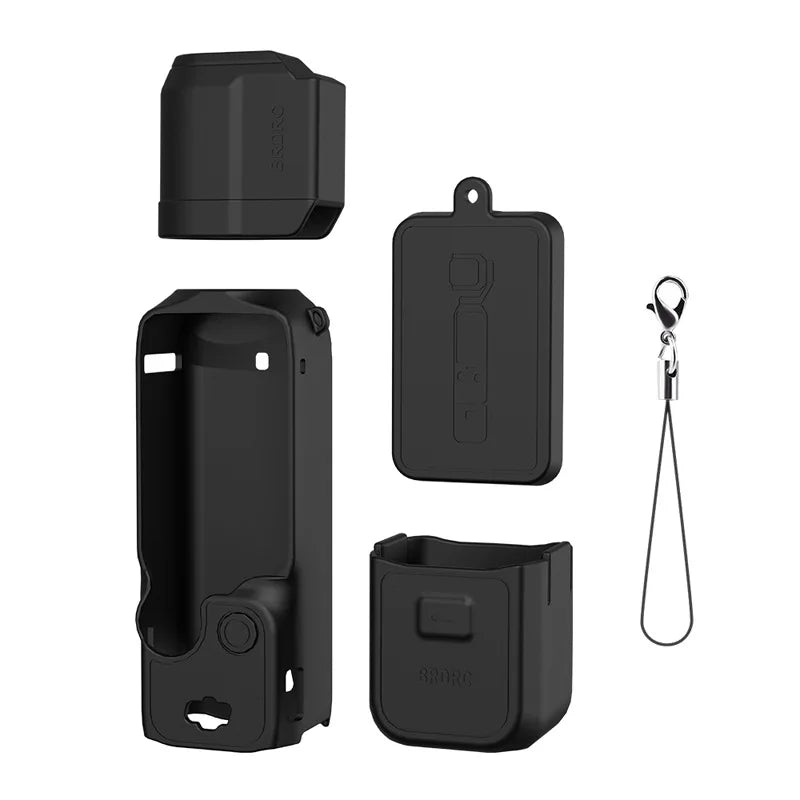 Case for DJI OSMO Pocket 3 Silicone Protective Cover Anti-Scratch Lens Cap Protector for Pocket3 Case Camera Shell Accessories Aimak Store