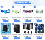 New Fashion Large Frame Swimming Goggles for Adults High Quality HD Antifog Swim Glasses Manufacturer Direct Wholesale Price Aimak Store