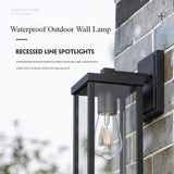Outdoor Retro Waterproof Wall Lamps for Balcony Courtyard Gate Corridor Exterior Wall Light Villa Landscape Decor Lighting Aimak Store