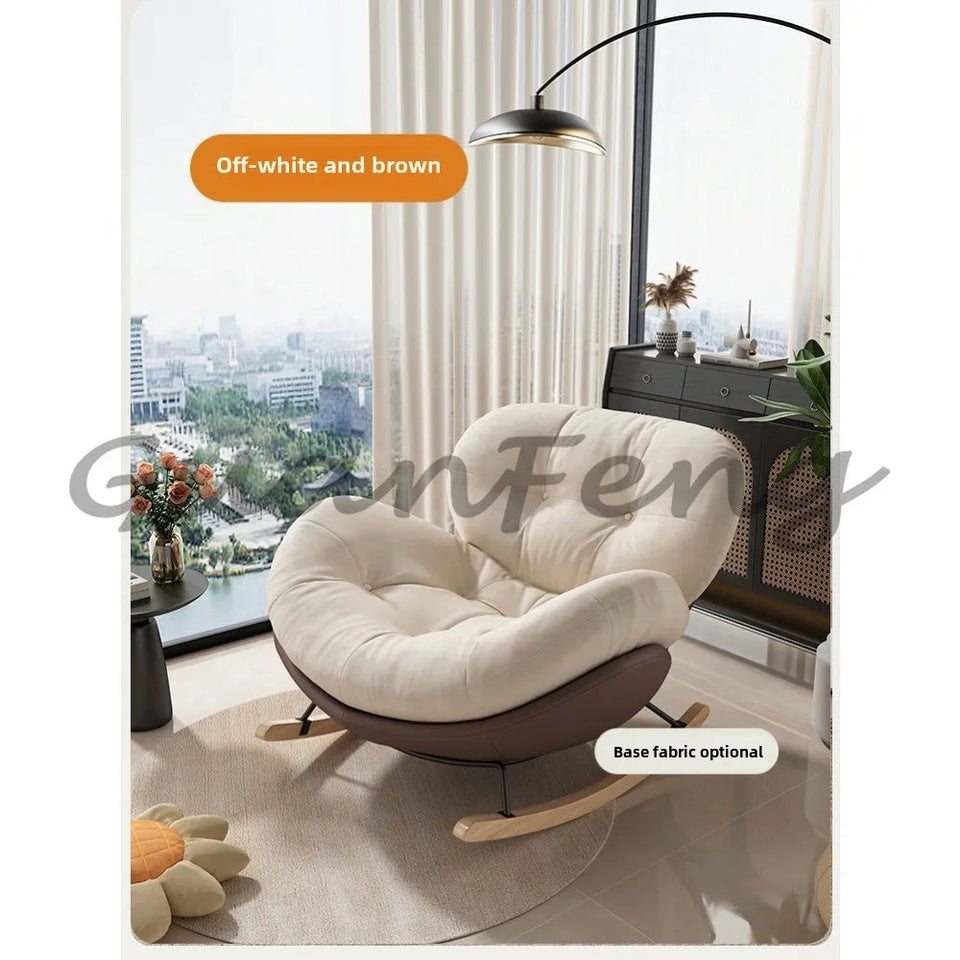 Ergonomic Lazy Reading Chairs, Living Room Chairs, Lounge Rocking, Nordic Girl Chairs, Luxury Modern Throne, Home Furniture Aimak Store