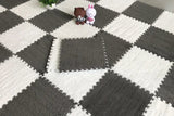30*30CM Soft Plush Children Kids Rug Play Mat Puzzle Carpet Warm Playmat Interlocking Exercise Tiles Floor Carpet Decoration Mat Aimak Store