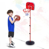 Basketball Goals with Ball and Pump Portable Basketball Hoop Adjustable Portable Basketball Hoop Indoor Outdoor Play for Kids Aimak Store