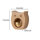 Wooden Door Bell Japanese Wind Chime Room Decor Home Front Doorbell Landscape Bell Garden Decoration Shopkeeper Remind Bell 풍경 종 Aimak Store