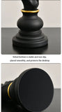 Chess Pieces Statue Resin King Queen Figure For Interior Home Living Room Office Sculpture Study Decoration Piece Ornament Aimak Store