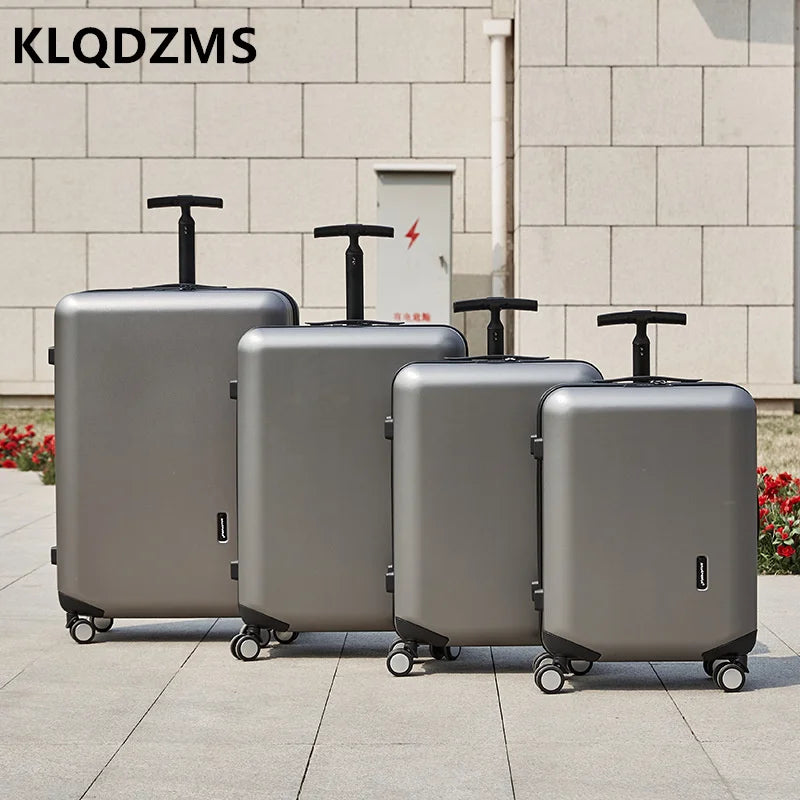 KLQDZMS Japanese Luggage Female Horizontal Bar Luggage Student Mute Universal Wheel Suitcase Strong And Durable Boarding Case Aimak Store
