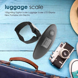40kg/100g Digital Electronic Luggage Scale Portable Suitcase Scale Travel Bag Weighting Fish Hook Hanging Scale（Without Battery） Aimak Store