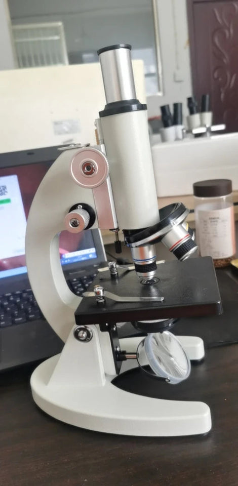40-6000X HD Optical Biological Microscope High Magnification With Abbe condenser Middle school university Lab Teaching Microsco Aimak Store