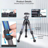 ARTCISE CS15C Carbon Fiber Compact Travel Portable Tabletop Mini Tripod with 360° Panorama Ballhead for DSLR Camera Mobile Phone Aimak Store