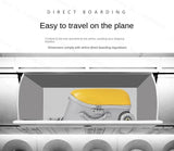 Fashion Cute Pony Cartoon Trolley Case Sit Travel bags for Children 24" Rolling Luggage Spinner Suitcase Wheels Yellow Duck 20" Aimak Store