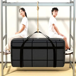 Clothing and Quilt Bag Thickening and Widening Strong Load Bearing Capacity Storage Bag Big Opening Non Woven Fabric Packing Bag Aimak Store