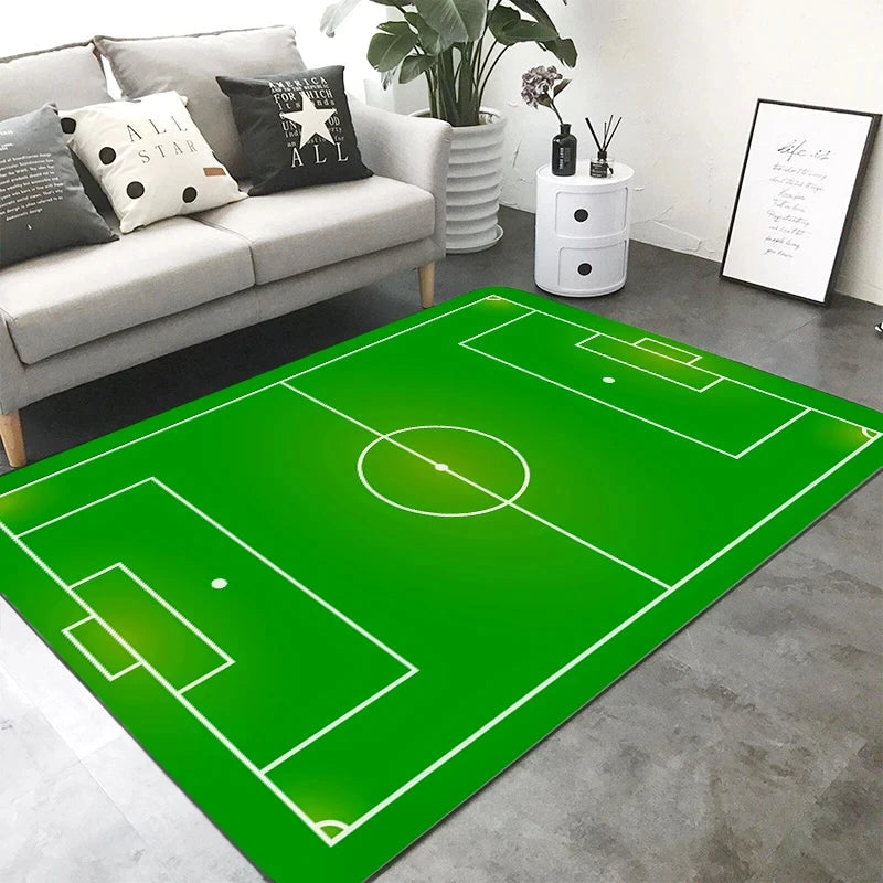 Football Stadium Pattern Carpet Kitchen MatEntrance Doormat Bedroom Floor Decoration Living Room Carpet Bathroom Anti-slip rugs Aimak Store