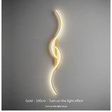 LED Wall Lamp 60/80/100CM Smart Remote Control Adjustable Color Temperature Brightness Bedroom Bedside Living Room Wall Sconces Aimak Store
