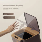 12-14-17-20L Smart Trash Can Automatic Sensor Garbage Can For Bathroom Kitchen Garbage Cube Living Room Recycle Bins Home Access Aimak Store