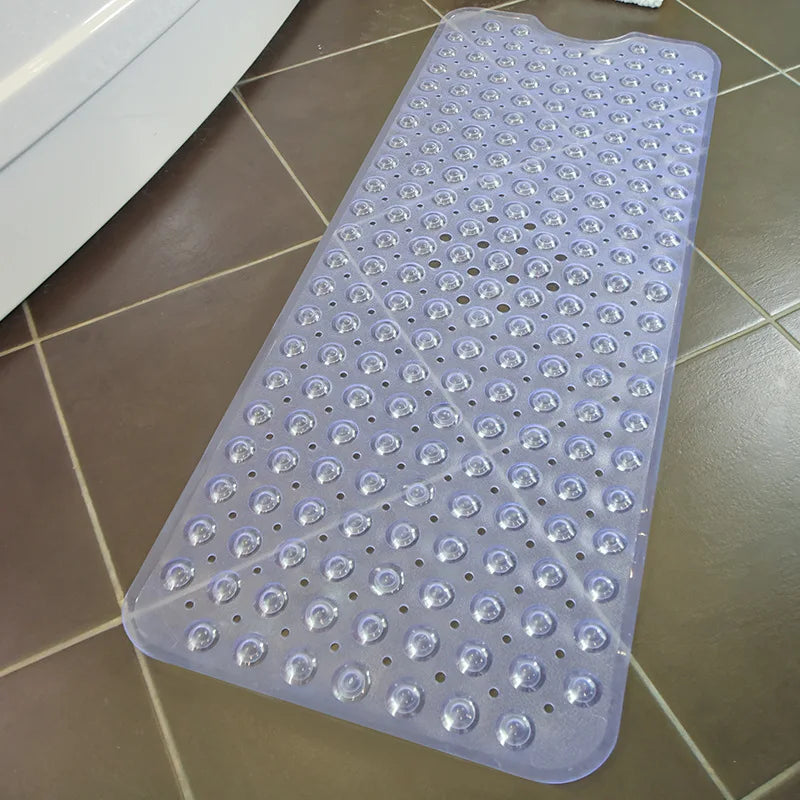 non-slip bathtub mat shower mat  with drain holes and suction cups machine washable household bathroom shower carpet bathroom Aimak Store