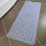 non-slip bathtub mat shower mat  with drain holes and suction cups machine washable household bathroom shower carpet bathroom Aimak Store