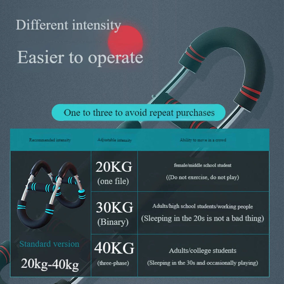 Forearm Strength Exerciser 3 Adjustable Level Wrist Strength Trainer Multi-Function Twister Arm Exerciser Home Fitness Equipment Aimak Store