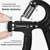 Grip Strength Trainer, Hand Squeezer Adjustable Resistance, Hand Grip Strengthener for Muscle Building and Injury Recovery Aimak Store