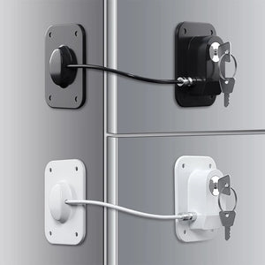 Safety lock Door and window,Fridge Lock,Traceless Adhesive No Drilling,Child Safety Cabinet Locks,for Fridge,Cabinet Locks, Draw Aimak Store