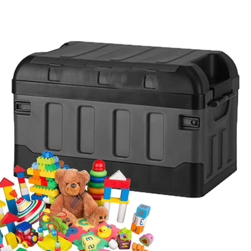 Camping Box Car Trunk Organizer Storage Box Multifunctional Large Capacity Collapsible Storage Boxes For Car Truck Aimak Store