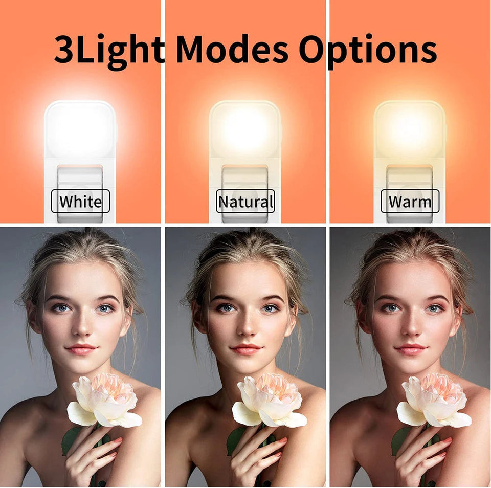 Wireless Bluetooth Selfie Stick Foldable Portable Tripod with Fill Light Shutter Remote Control for Android iPhone Smartphone Aimak Store