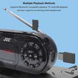 Digital Portable Radio FM Bluetooth Speaker With MP3 Player Support TF Card USB Speaker Rechargable Battery Radio FM Receiver Aimak Store