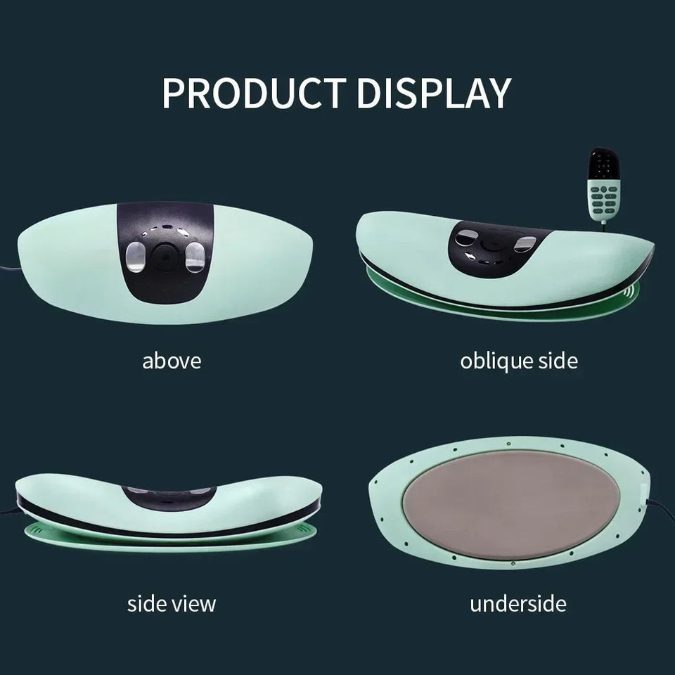 Electric Lumbar Traction Massager Adjustable Vibration Waist Massager Wa ist Spine Support Back Massage Machine Waist masajeador Aimak Store