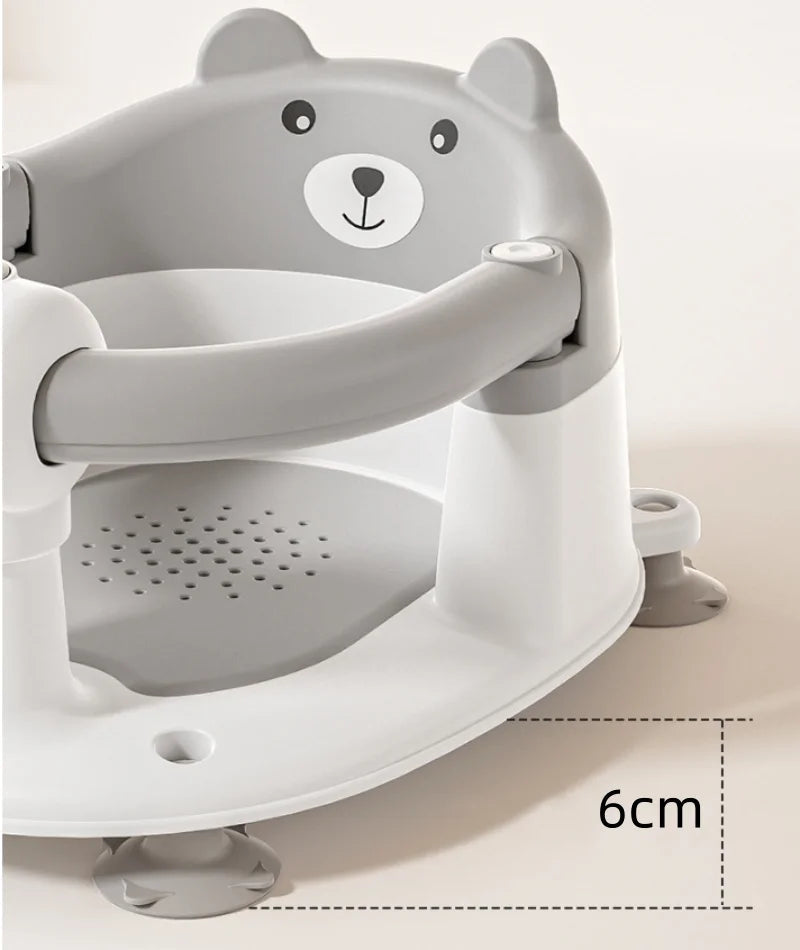 Baby home bath seat children bath artifact bath stool can sit baby bath chair bath tub bracket non-slip bath stool Aimak Store