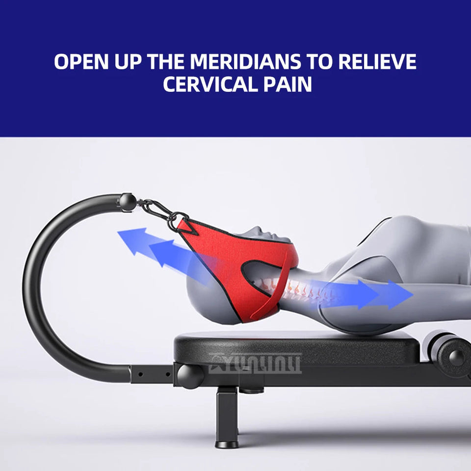 Lumbar Spine Stretcher Spinal Traction Home Height Increasing Fitness Spinal Traction Device Inverted And Soothing Bed Aimak Store