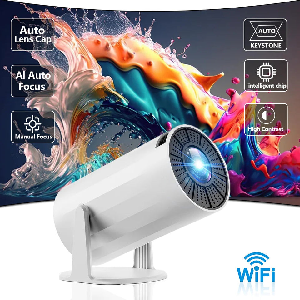 X8 Projector 4K Native HD 1080P Dual Wifi6 Cinema Portable Projetor Built-in Android System suitable for home/outdoor/office Aimak Store